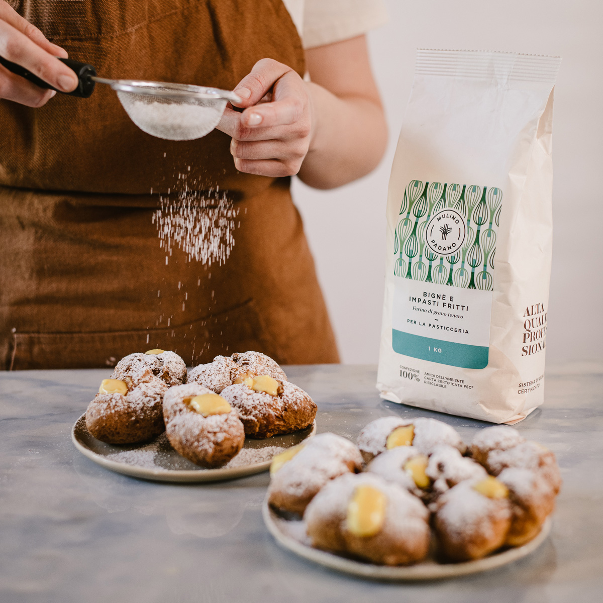 farina per bigne frittelle e impasti fritti